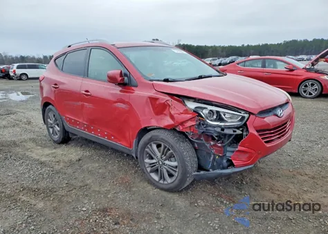 2014 Hyundai Tucson Gls from USA, damaged, VIN KM8JU3AG2EU794033